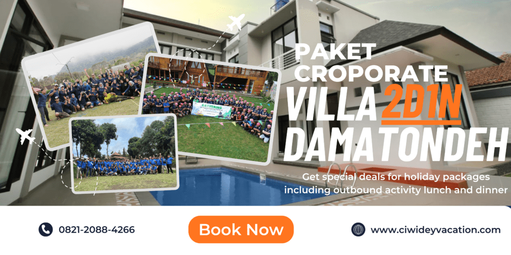 Paket Gathering Villa Ciwidey