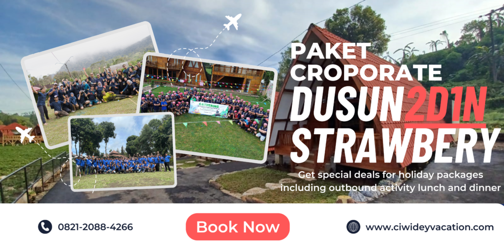 Paket Gathering Dusun Strawbery Walini